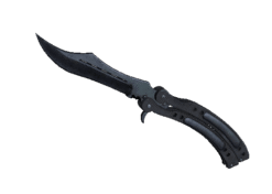 Butterfly Knife | Blue Steel