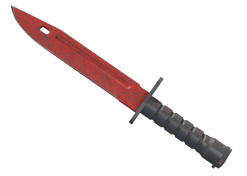 ★ Bayonet | Crimson Web (Minimal Wear)