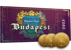Budapest 2025 Viewer Pass + 3 Souvenir Tokens