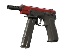 CZ75-Auto | Crimson Web (Well-Worn)