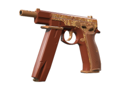 CZ75-Auto | Honey Paisley (Minimal Wear)
