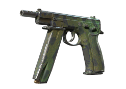 CZ75-Auto | Jungle Dashed (Well-Worn)
