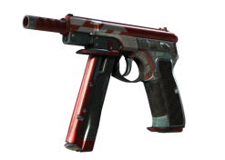 CZ75-Auto | Red Astor (Field-Tested)