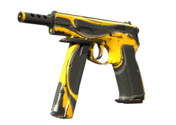 CZ75-Auto | Yellow Jacket (Battle-Scarred)