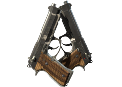 Dual Berettas | Black Limba (Field-Tested)