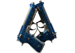 Dual Berettas | Cobalt Quartz (Minimal Wear)