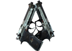 Dual Berettas | Dezastre (Well-Worn)