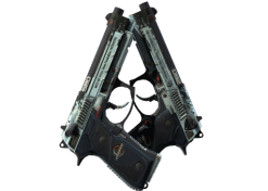 Dual Berettas | Dezastre (Battle-Scarred)