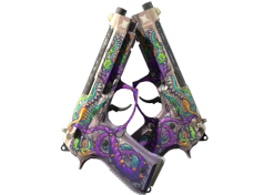 Dual Berettas | Flora Carnivora (Well-Worn)