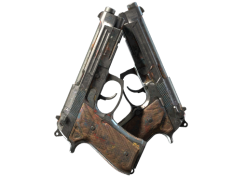 Dual Berettas | Hideout (Battle-Scarred)