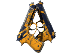 Dual Berettas | Marina (Well-Worn)