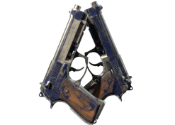 Dual Berettas | Moon in Libra (Battle-Scarred)