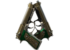 Dual Berettas | Royal Consorts (Battle-Scarred)