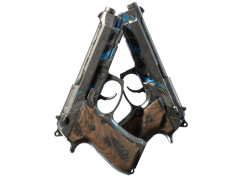 Dual Berettas | Shred (Battle-Scarred)