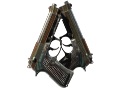 Dual Berettas | Tread (Battle-Scarred)