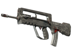 FAMAS | Grey Ghost (Battle-Scarred)