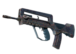 FAMAS | Hexane (Well-Worn)
