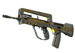 FAMAS | Neural Net (Battle-Scarred)